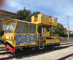 Fipem CMT 80T rail maintenance car, complete, working, in good conditions