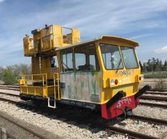 Fipem CMT 80T rail maintenance car, complete, working, in good conditions - Image 2