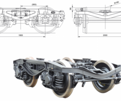 New rail car bogie Y25Lsd1, Y25Ls1-(K) and Y25Lsd1-(K)