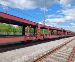 Cars trasnporter Laaeks 553 , used, for sale.