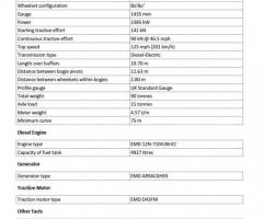 Locomotive EMD Class 67   4-axle diesel loco with power of 2385 kW - Image 6