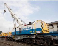 Kirow Rail Crane KRC810  for sale