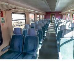 Two-part DMU multiple units D628.4 for sale, diff. track gauge conversion possible. - Image 6