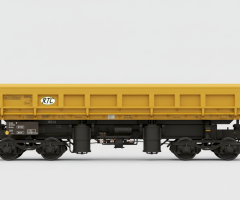 Brand new UIC Fans hopper bulk 2 site tipping wagon RIV / TSI