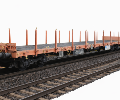 20 Rgns wagons (4 axle flat wagons) for sale